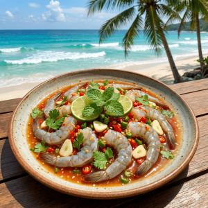 Tôm sốt Thái Xóm Biển